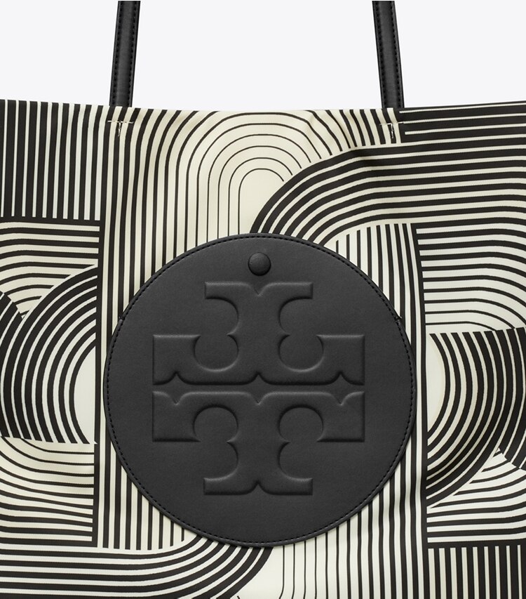 Tory Burch diseñador bolsos tote Bolso Tote estampado Ella en Infinity T Ella detalle
