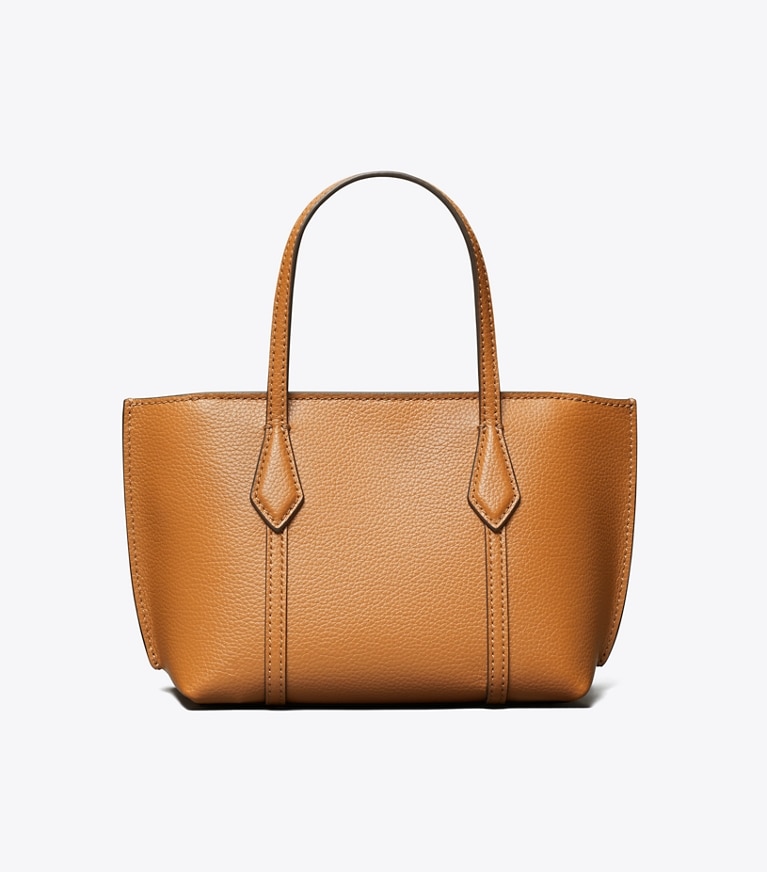 Tory Burch diseñador bolsos bandolera Bolso Tote Mini Perry en Autumn Brown volver