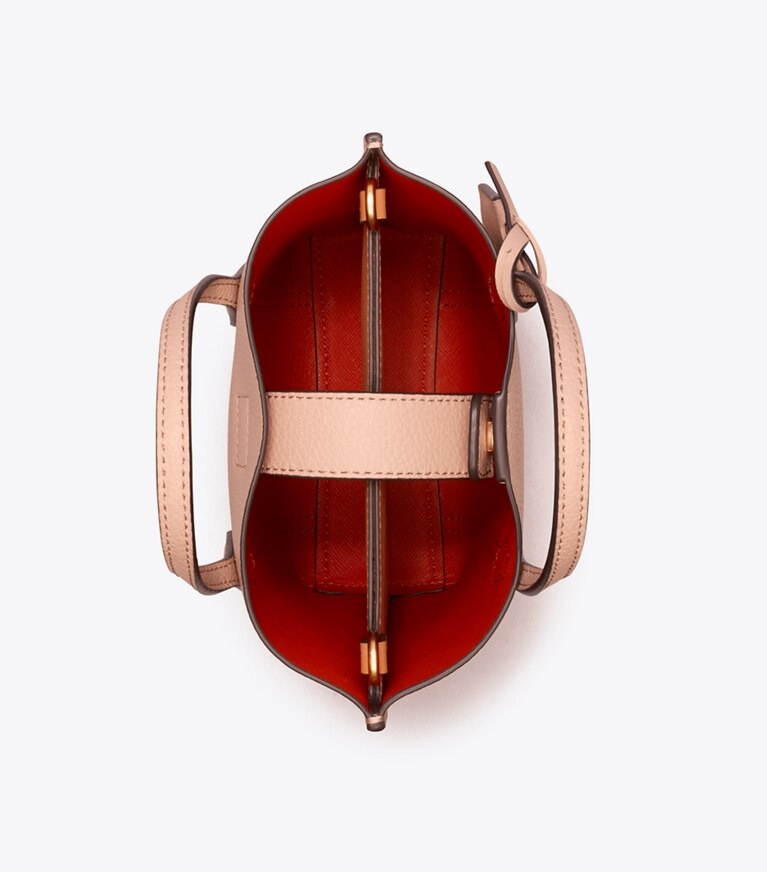 Tory Burch diseñador bolsos bandolera Bolso Tote Mini Perry en Devon Sand vista superior