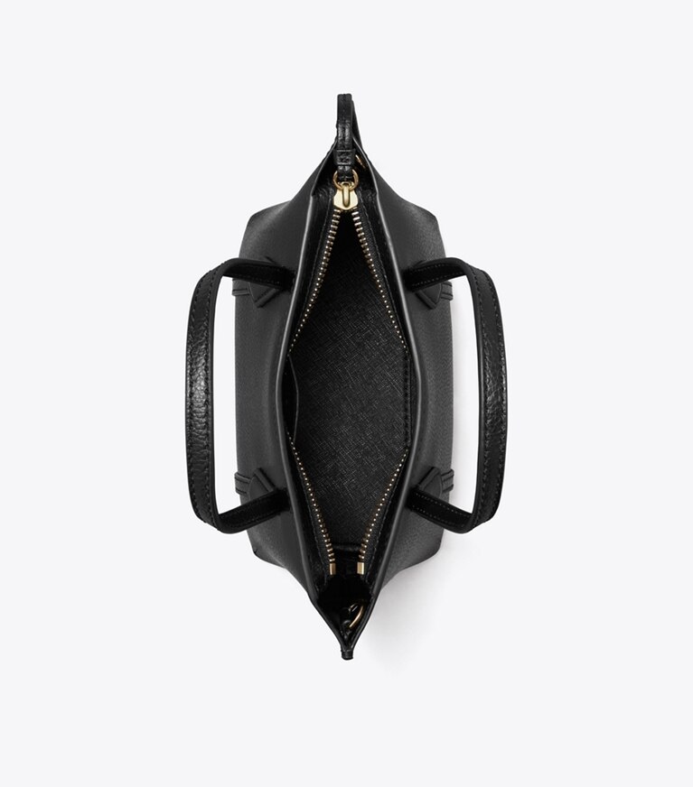 Tory Burch diseñador bolsos bandolera Bolso Tote Mini Perry en Black vista superior