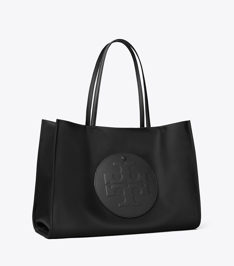 Tory Burch diseñador bolsos tote Bolso tote pequeño Ella en Black ángulo
