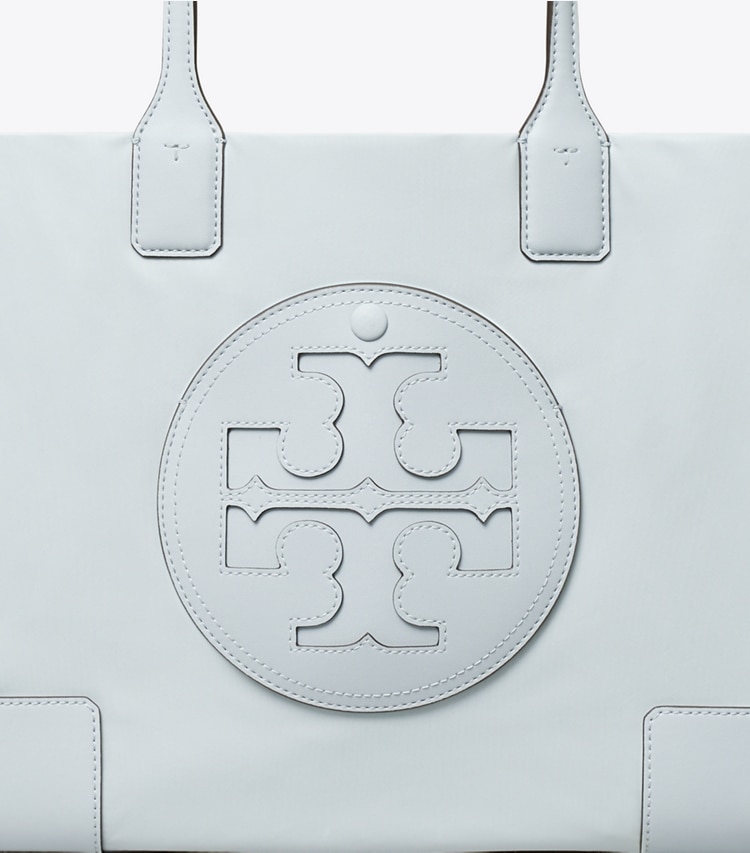 Tory Burch diseñador bolsos tote Bolso tote pequeño Ella en Powder Blue detalle