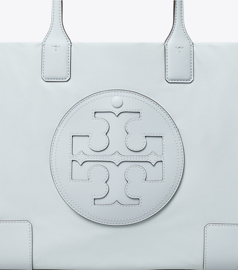 Tory Burch diseñador bolsos tote Bolso tote pequeño Ella en Powder Blue detalle