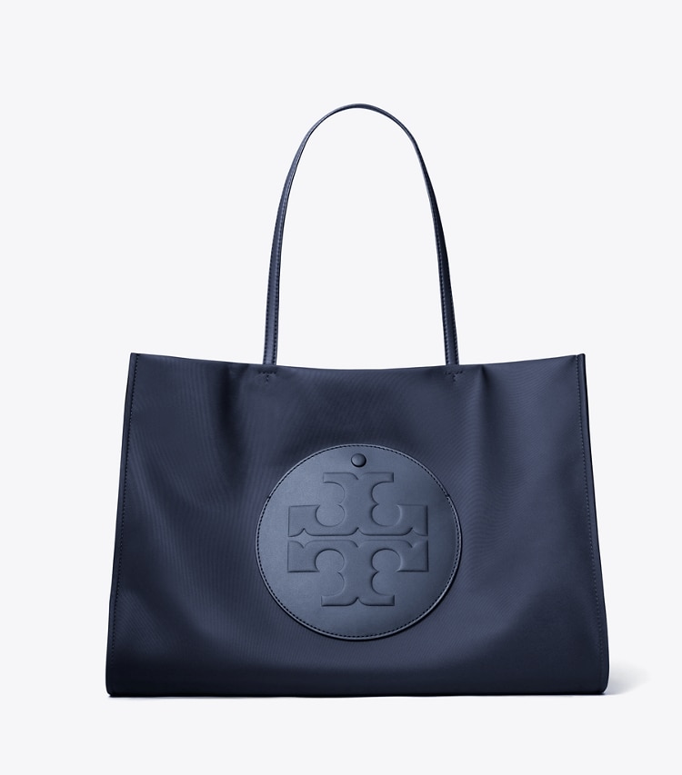 Tory Burch diseñador bolsos tote Bolso tote pequeño Ella en NEW NAVY frontal