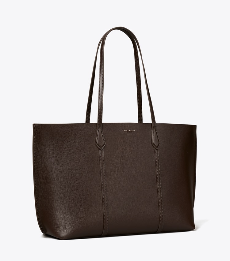 Tory Burch diseñador bolsos tote Bolso Tote Perry en Deep Brown ángulo