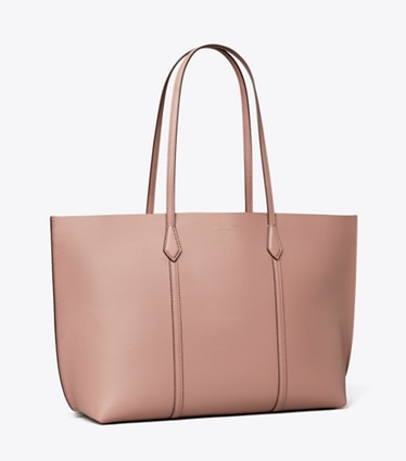 Tory Burch diseñador bolsos tote Bolso Tote Perry en Light Mauve ángulo