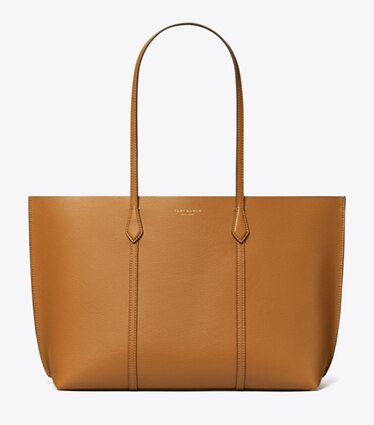 Tory Burch diseñador bolsos tote Bolso Tote Perry en Autumn Brown frente