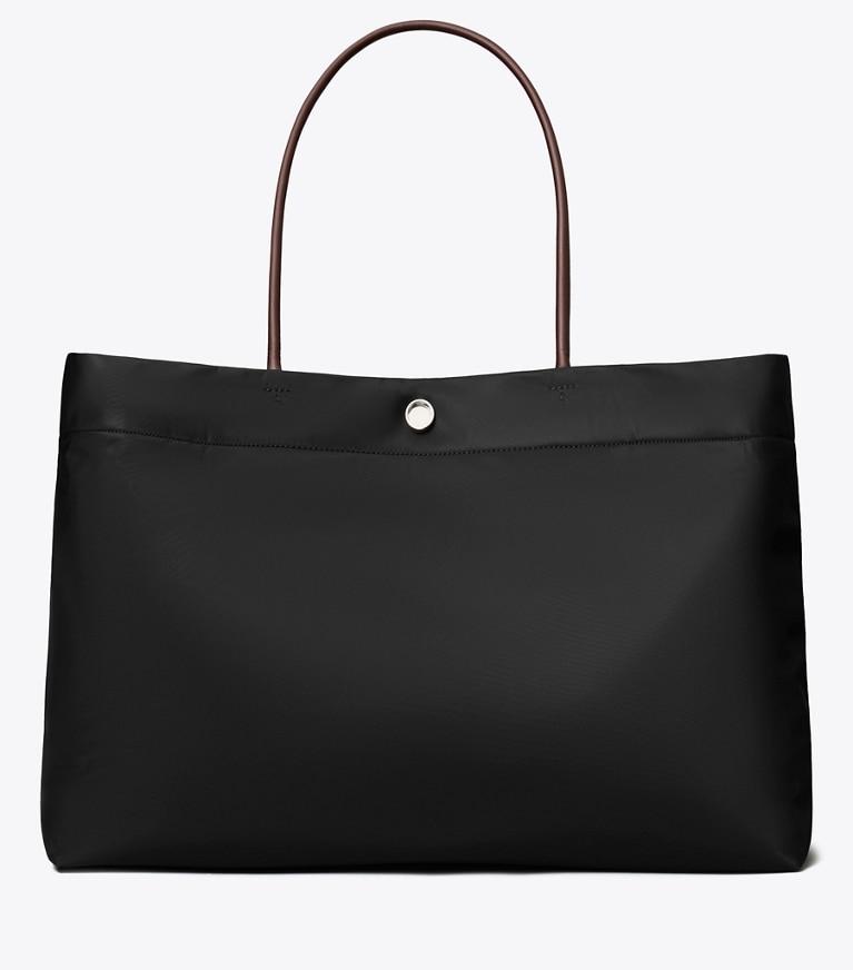 Tory Burch diseñador bolsos tote Bolso tote reversible Ella Twist en Black parte trasera