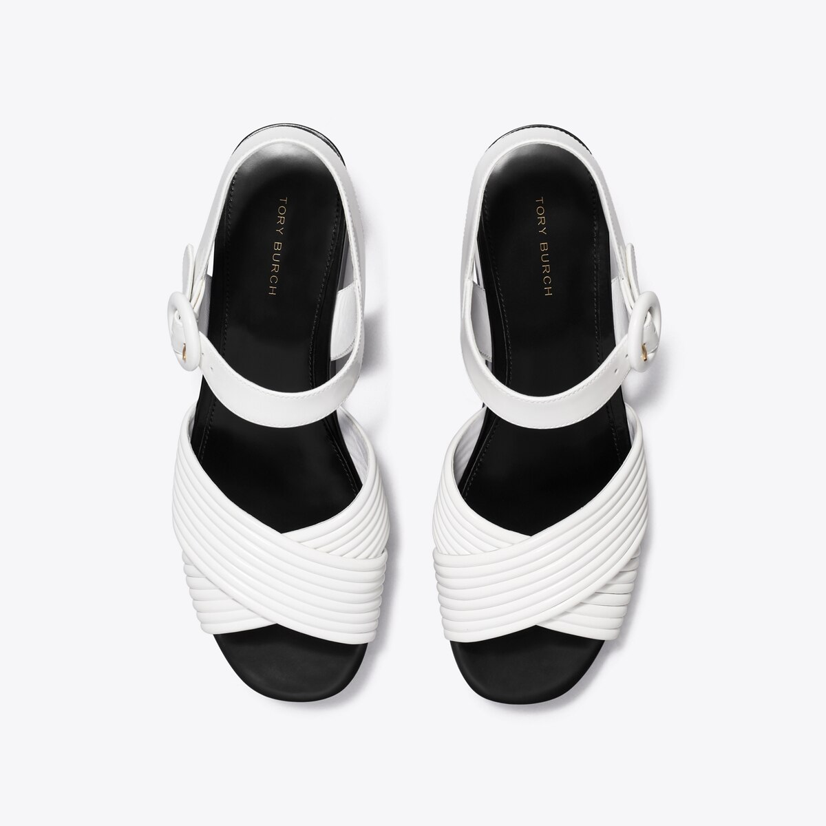 Bombe Cross-Strap Platform Sandal: Women's Designer Sandals
