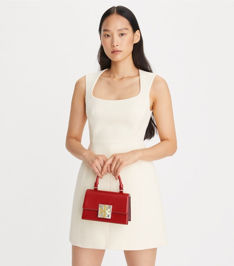 Tory burch ella hotsell color block mini tote