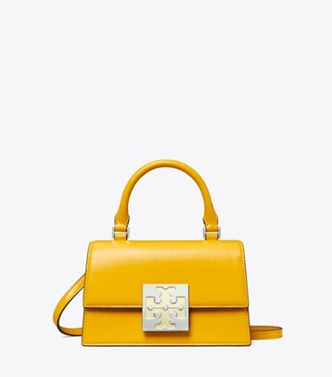 Tory Burch Block-T Leather Backpack - Luxed