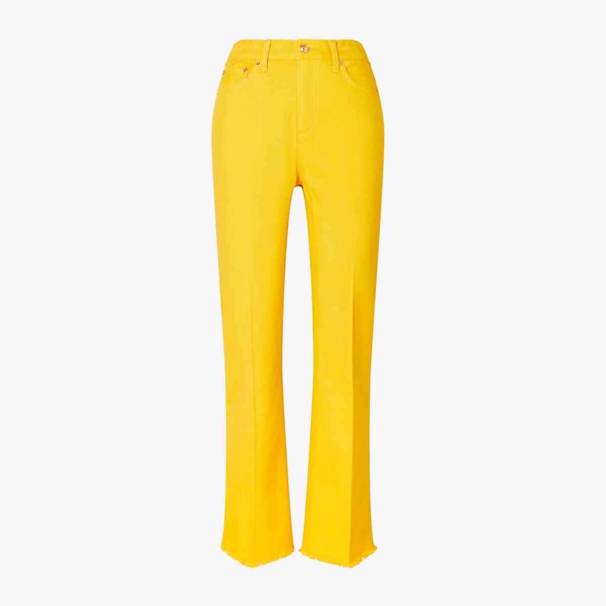 Boot-Cut Denim Pant: Women's Designer Bottoms | Tory Burch