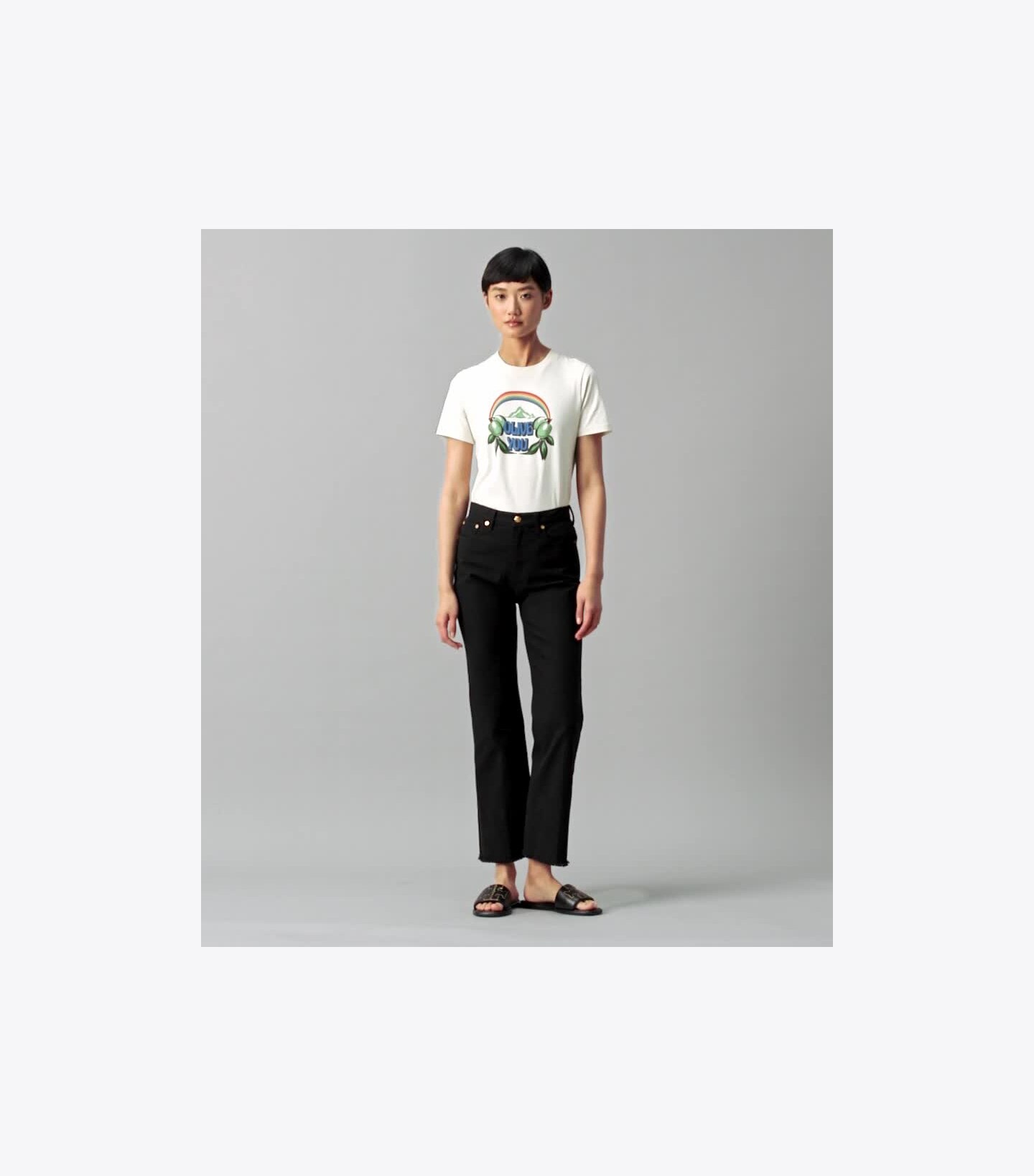 Boot-Cut Denim Pant
