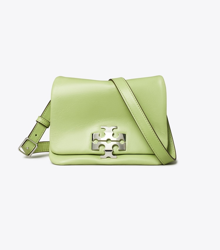 Tory Burch designer borse a tracolla Borsa a tracolla Charlie in Celery Juice front