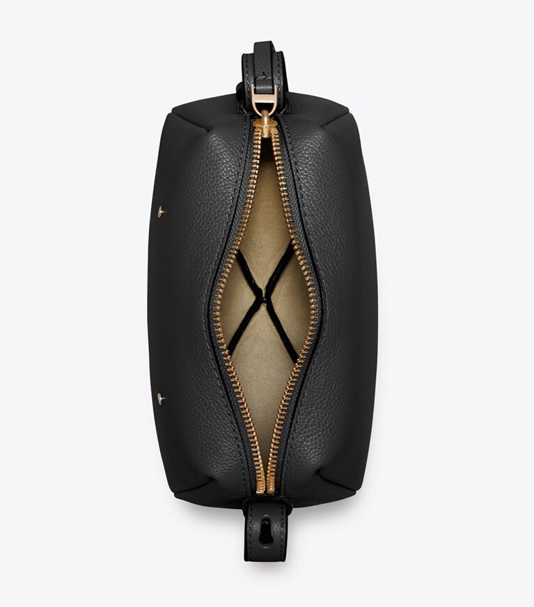 Tory Burch designer borse a spalla Borsa a tracolla morbida Romy in BLACK superiore