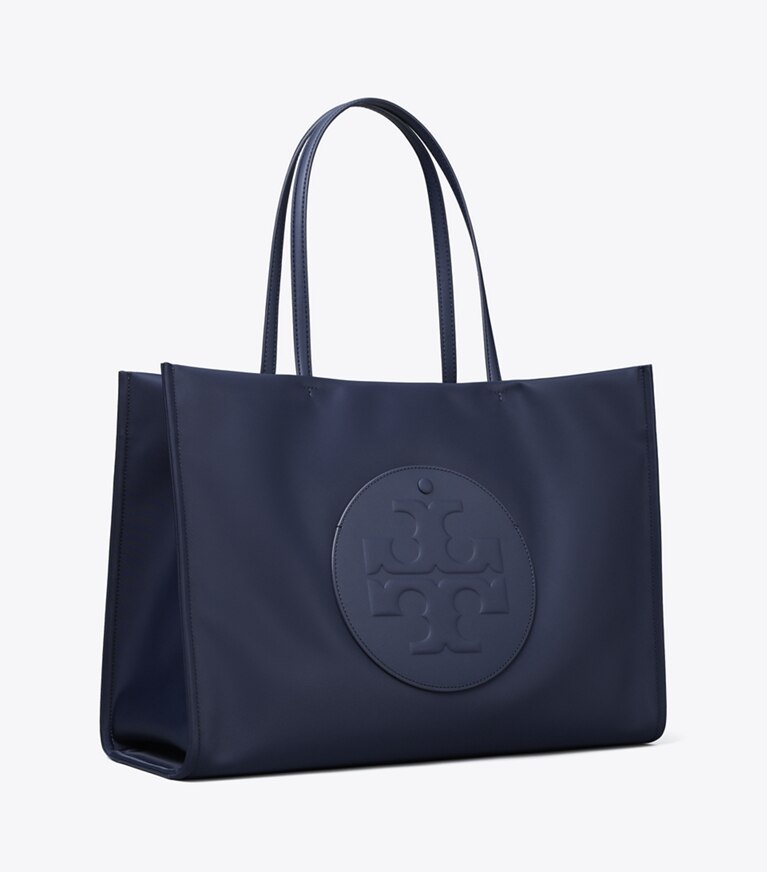 Tory Burch designer borse shopping Borsa Ella in New Navy angle