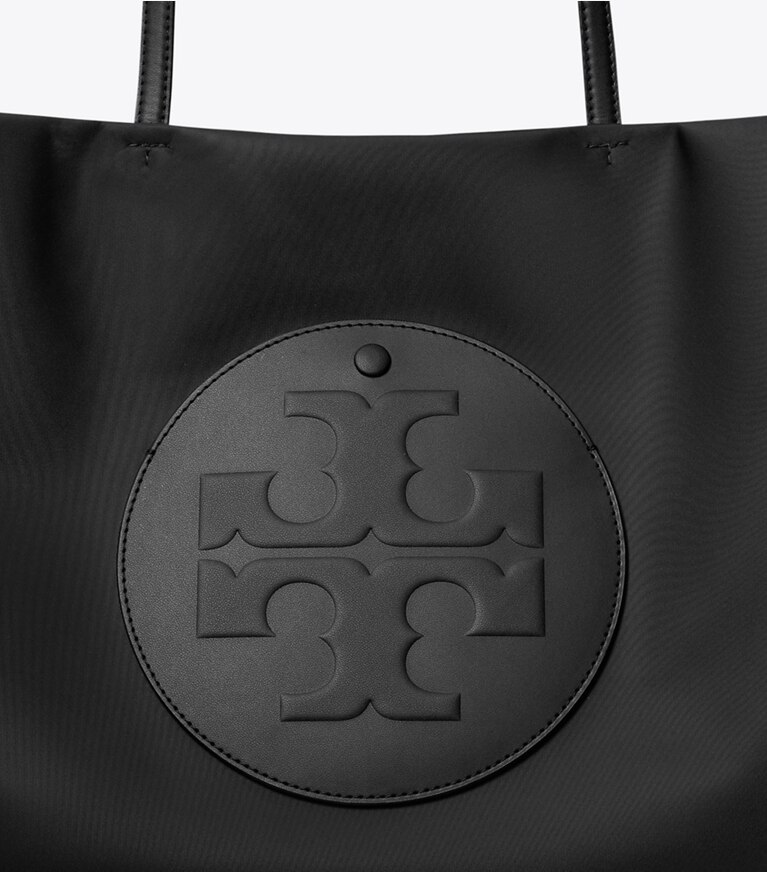 Tory Burch designer borse shopping Borsa Ella in Black angle