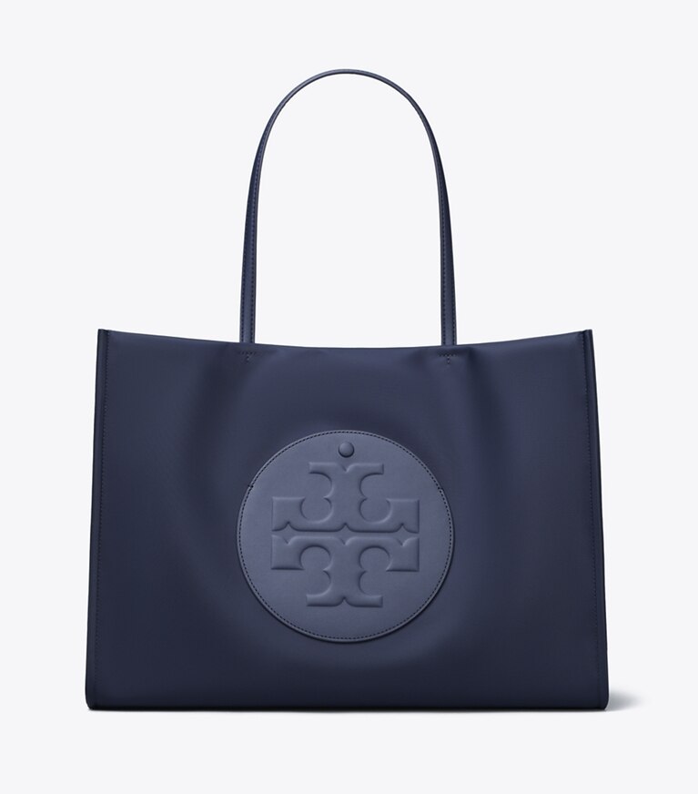 Tory Burch designer borse shopping Borsa Ella in New Navy angle