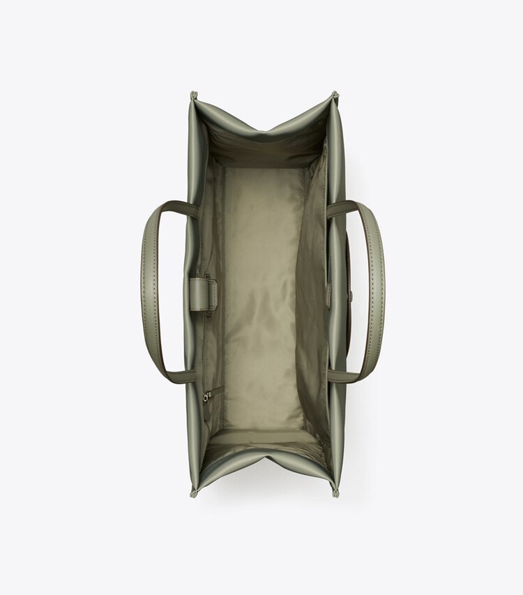 Tory Burch designer borse shopping Borsa Ella in Stone superiore