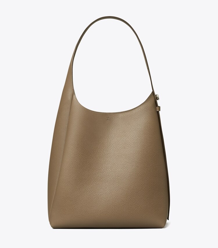 Tory Burch designer borse hobo Borsa hobo Romy in Wild Mushroom front