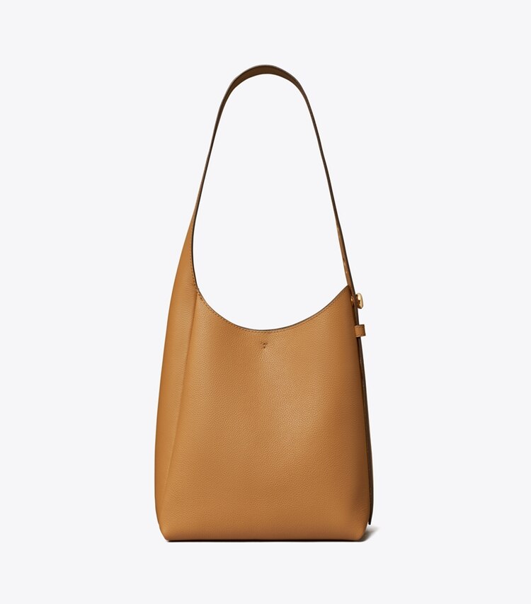 Tory Burch designer borse hobo Borsa hobo Romy piccola in Tiramisu front