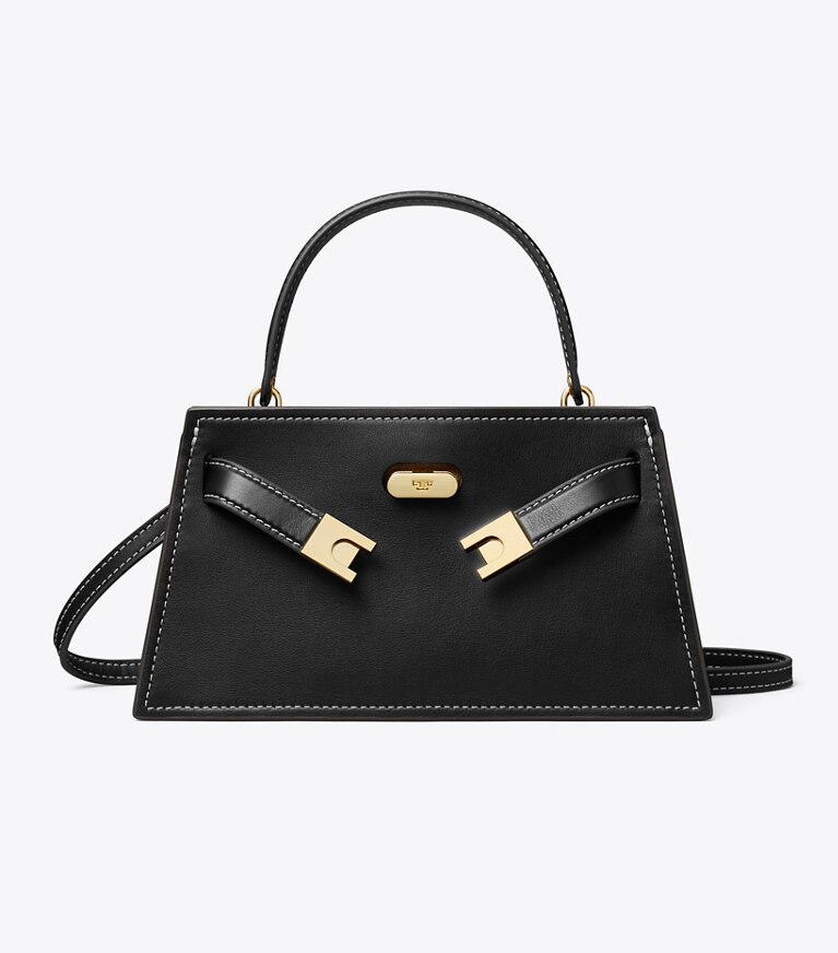 Tory Burch designer mini bags Borsa Petite Lee Radziwill in Black angle