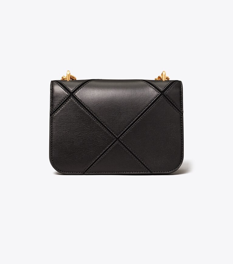 Tory Burch designer borse a tracolla Borsa piccola Eleanor in Black angle