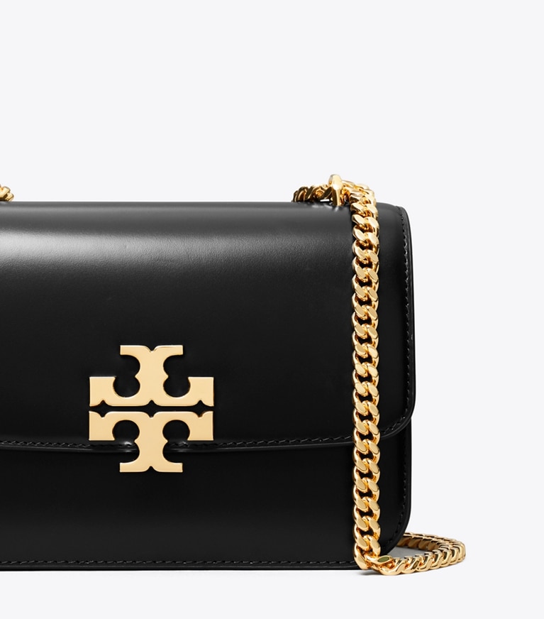Tory Burch designer borse a tracolla Borsa piccola Eleanor in Black angle