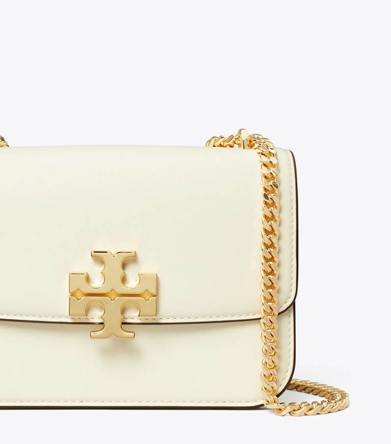 Tory Burch designer borse a tracolla Borsa piccola Eleanor in Warm White dettaglio