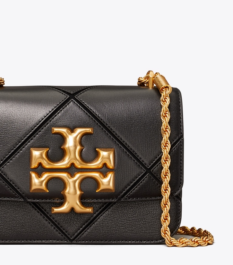 Tory Burch designer borse a tracolla Borsa piccola Eleanor in Black angle