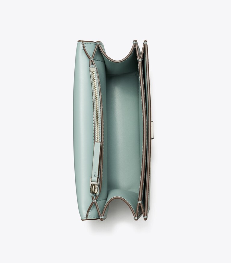 Tory Burch designer borse a tracolla Borsa piccola Eleanor in Blanc angle