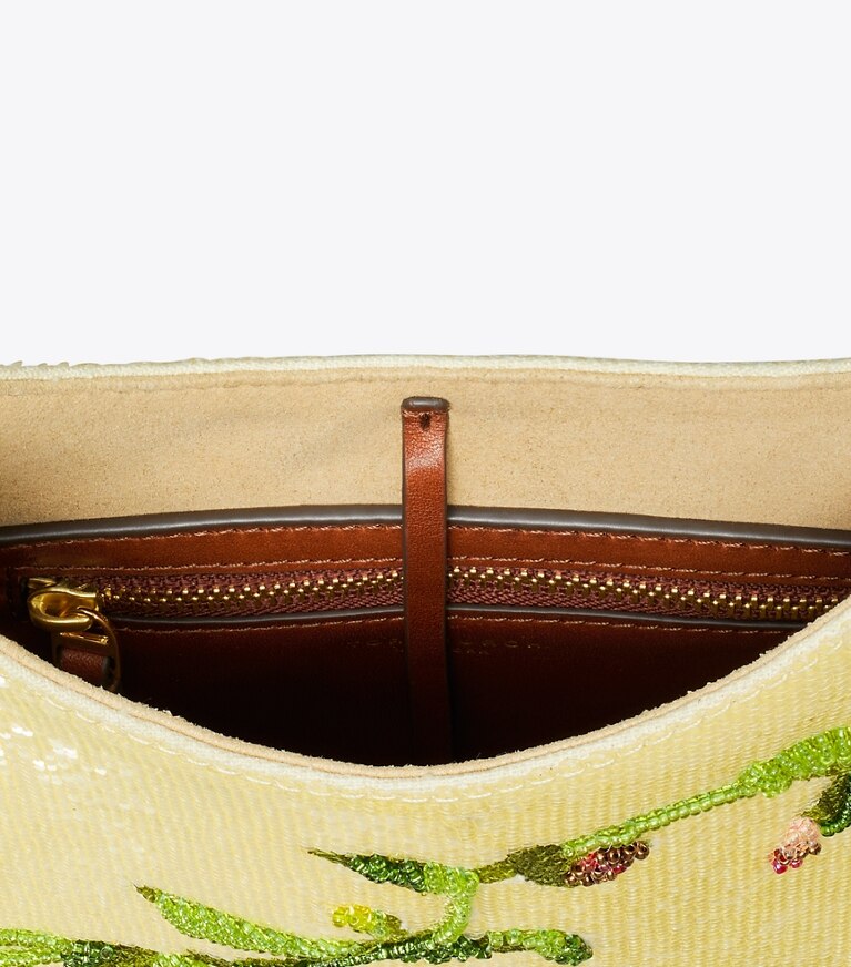 Tory Burch designer borse a tracolla Borsa piccola Pierced decorata in Multi angle