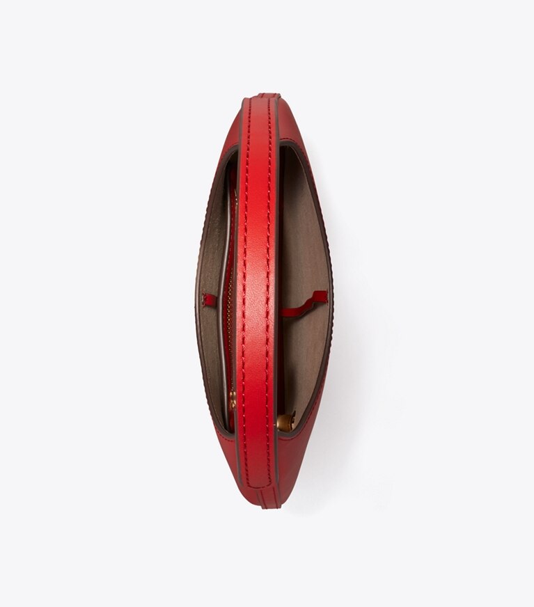 Tory Burch designer borse a tracolla Borsa piccola Pierced in Red Sky superiore