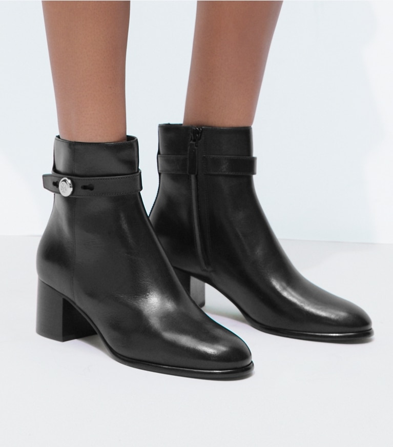 Tory Burch diseñador botines Botín Romy en PERFECT BLACK accesorio en el modelo