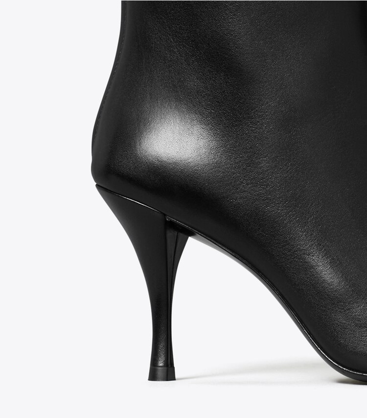 Tory Burch designer bottines Bottine à talon Charlie dans PERFECT BLACK détails