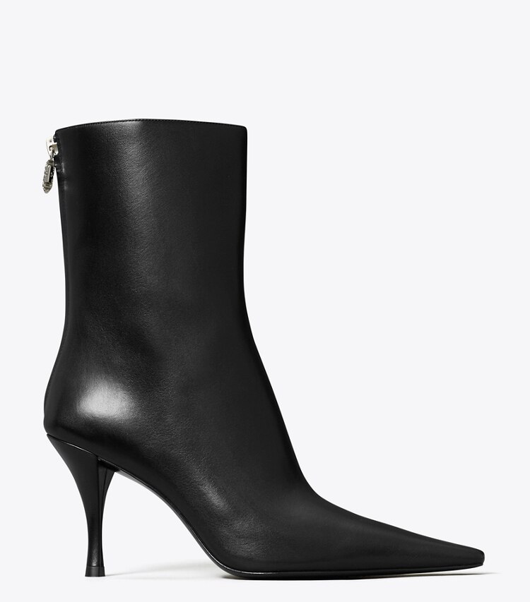 Tory Burch designer bottines Bottine à talon Charlie dans PERFECT BLACK de côté