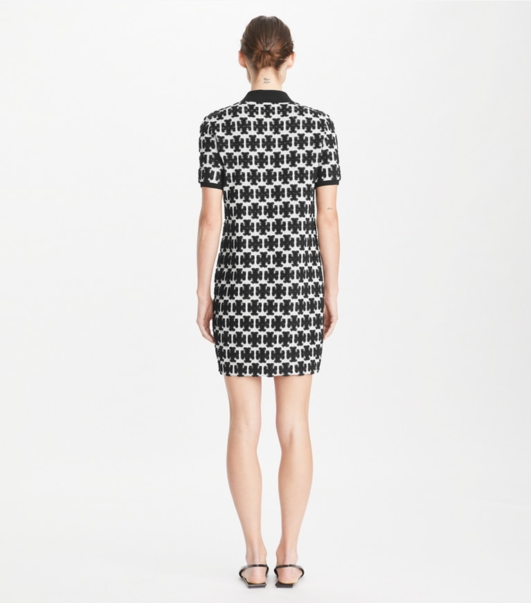 Bouclé Polo Dress