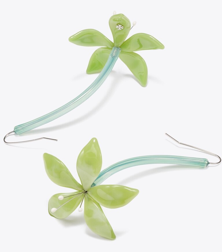 Tory Burch designer boucles d'oreilles Boucles d’oreilles Fleur in Mint informations