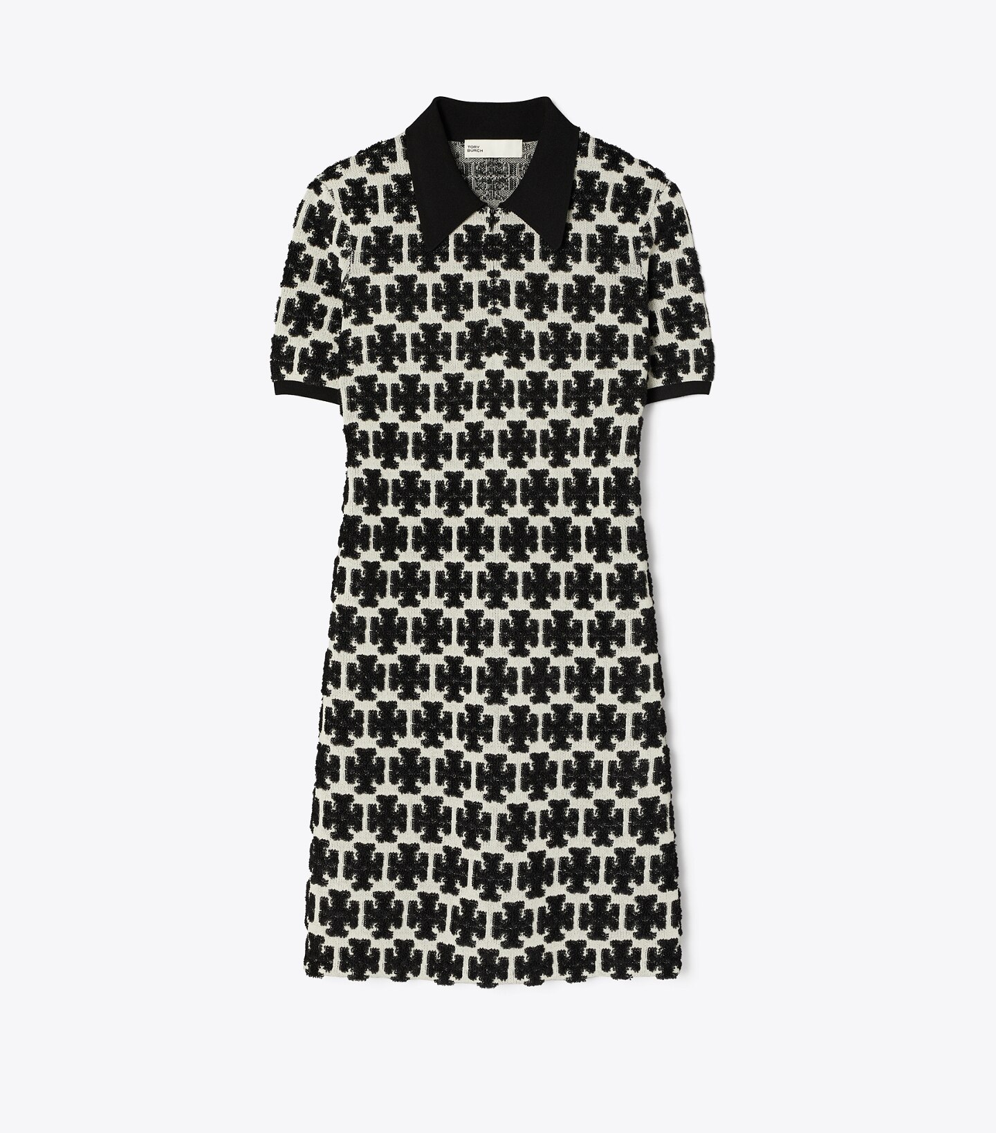 Bouclé Polo Dress