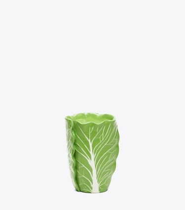 Tory Burch designer bougies Bougie collection Lettuce dans Green de face