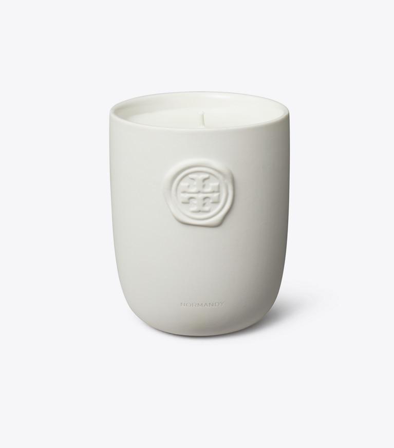 Tory Burch designer bougies Bougie parfumée dans Normandy de face