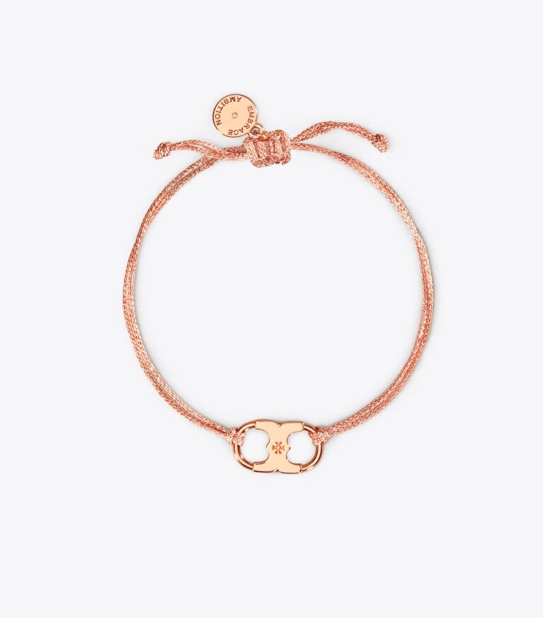 Tory Burch designer bracciali Bracciale Embrace Ambition in Rose Gold front