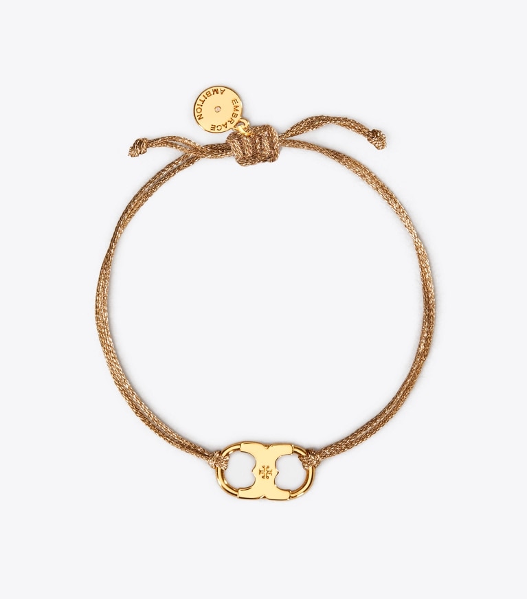 Tory Burch designer bracciali Bracciale Embrace Ambition in Gold/Tory Gold front