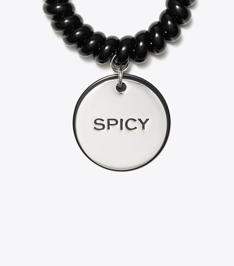 Tory Burch designer bracciali Bracciale Locker Room x BonBon in Salty Licorice Twist front