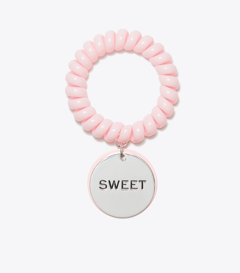 Tory Burch designer bracciali Bracciale Locker Room x BonBon in BonBon Pink front