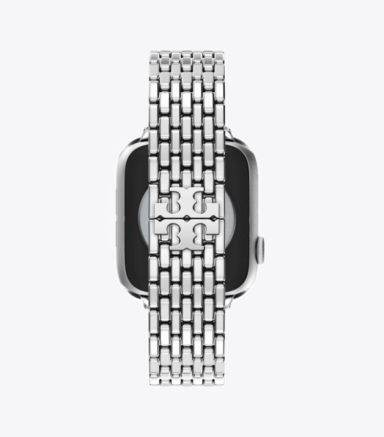Tory Burch designer montres électroniques Bracelet Eleanor pour Apple Watch® dans SILVER retour