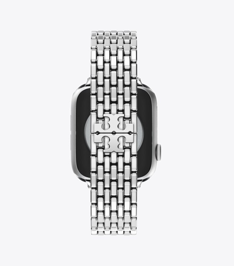 Tory Burch designer montres électroniques Bracelet Eleanor pour Apple Watch® dans SILVER retour