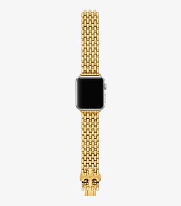 Tory Burch designer montres électroniques Bracelet Eleanor pour Apple Watch® dans GOLD de face