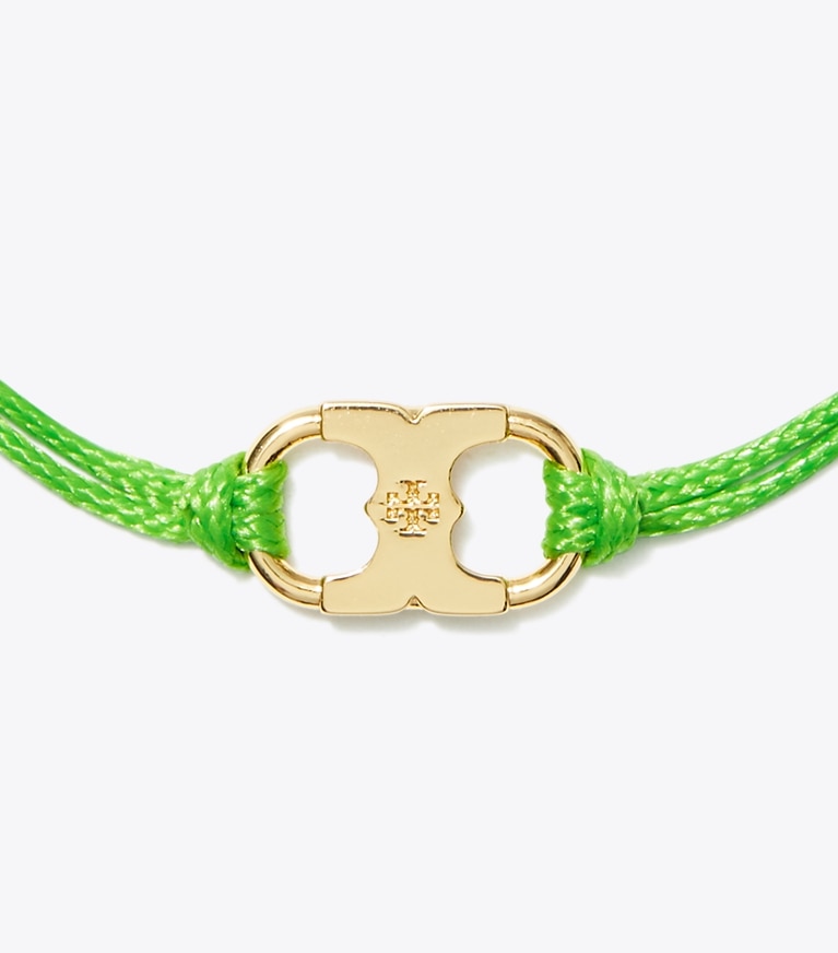 Tory Burch designer bracelets Bracelet Embrace Ambition in Tory Gold / Green front