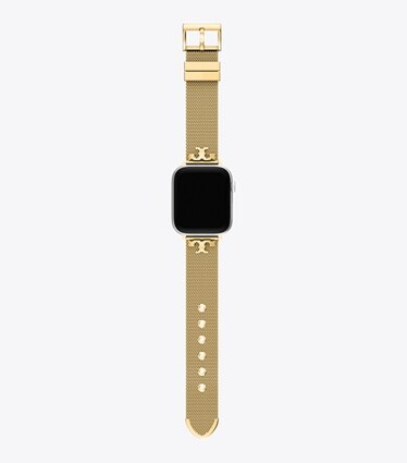 Tory Burch designer montres électroniques Bracelet Kira pour Apple Watch® dans GOLD de face